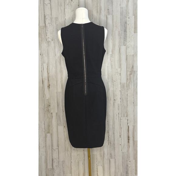 LOFT Petite‎ Black Sleeveless Sheath Dress Size 6 Knee Length - Picture 5 of 6